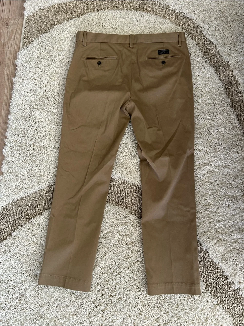 Banana Republic Olive/Brown Slim Chinos